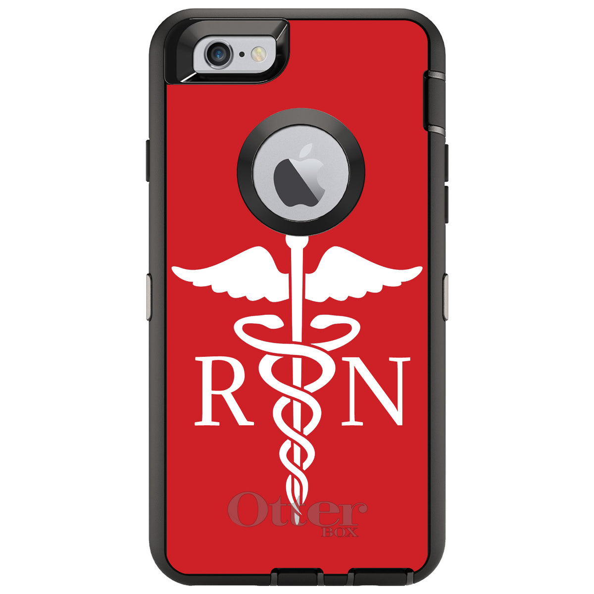 RN Registered Nurse Symbol OtterBox Defender Case for iPhone & Galaxy, view 4