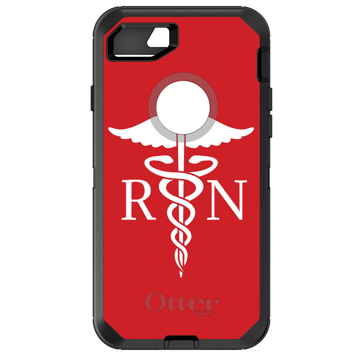RN Registered Nurse Symbol OtterBox Defender Case for iPhone & Galaxy