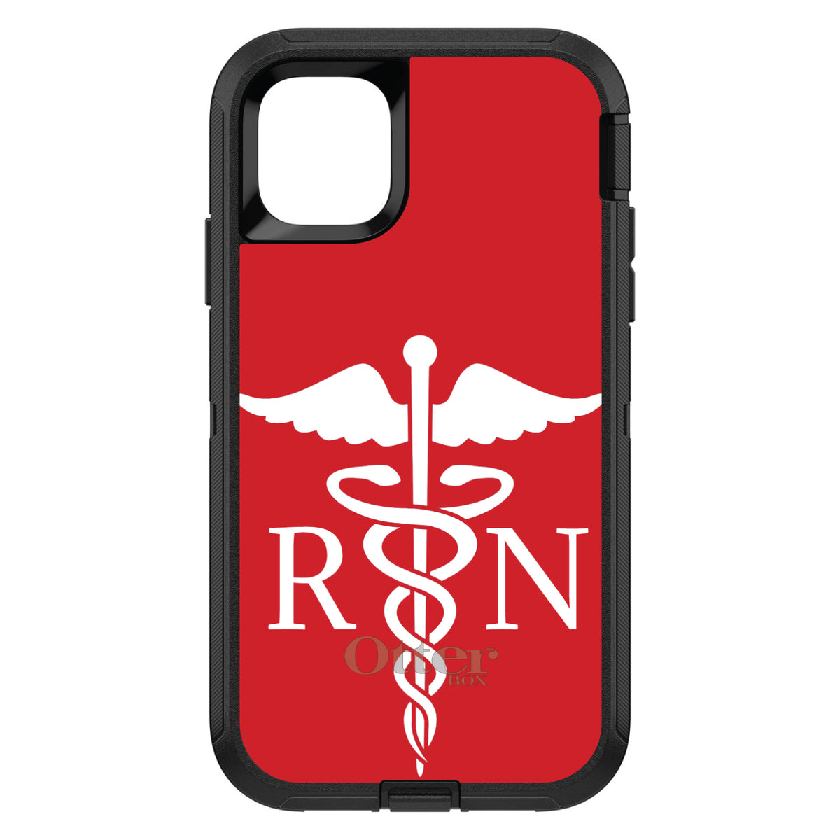 RN Registered Nurse Symbol OtterBox Defender Case for iPhone & Galaxy, view 2