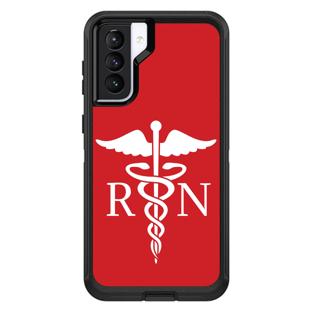 RN Registered Nurse Symbol OtterBox Defender Case for iPhone & Galaxy, view 5