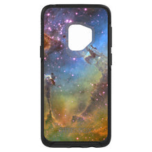 DistinctInk™ OtterBox Symmetry Series Case for Apple iPhone / Samsung Galaxy / Google Pixel - Eagle Nebula Orange Blue