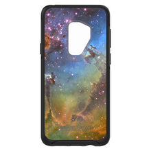 DistinctInk™ OtterBox Symmetry Series Case for Apple iPhone / Samsung Galaxy / Google Pixel - Eagle Nebula Orange Blue