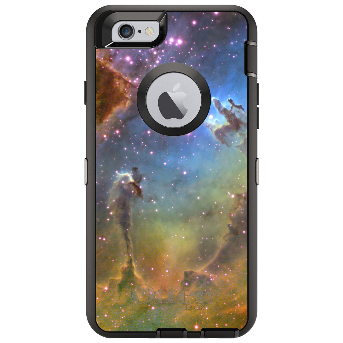 Eagle Nebula Orange Blue OtterBox Defender Case for iPhone & Galaxy, view 4