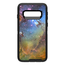 DistinctInk™ OtterBox Defender Series Case for Apple iPhone / Samsung Galaxy / Google Pixel - Eagle Nebula Orange Blue