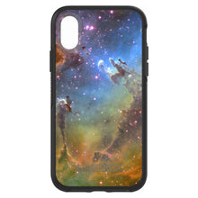 DistinctInk™ OtterBox Symmetry Series Case for Apple iPhone / Samsung Galaxy / Google Pixel - Eagle Nebula Orange Blue