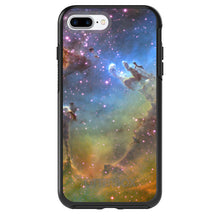 DistinctInk™ OtterBox Symmetry Series Case for Apple iPhone / Samsung Galaxy / Google Pixel - Eagle Nebula Orange Blue