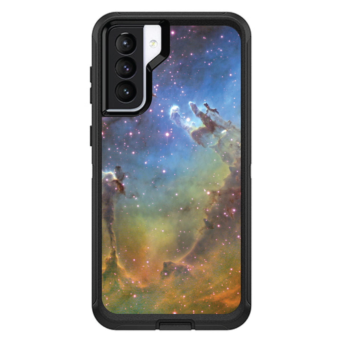 Eagle Nebula Orange Blue OtterBox Defender Case for iPhone & Galaxy, view 6