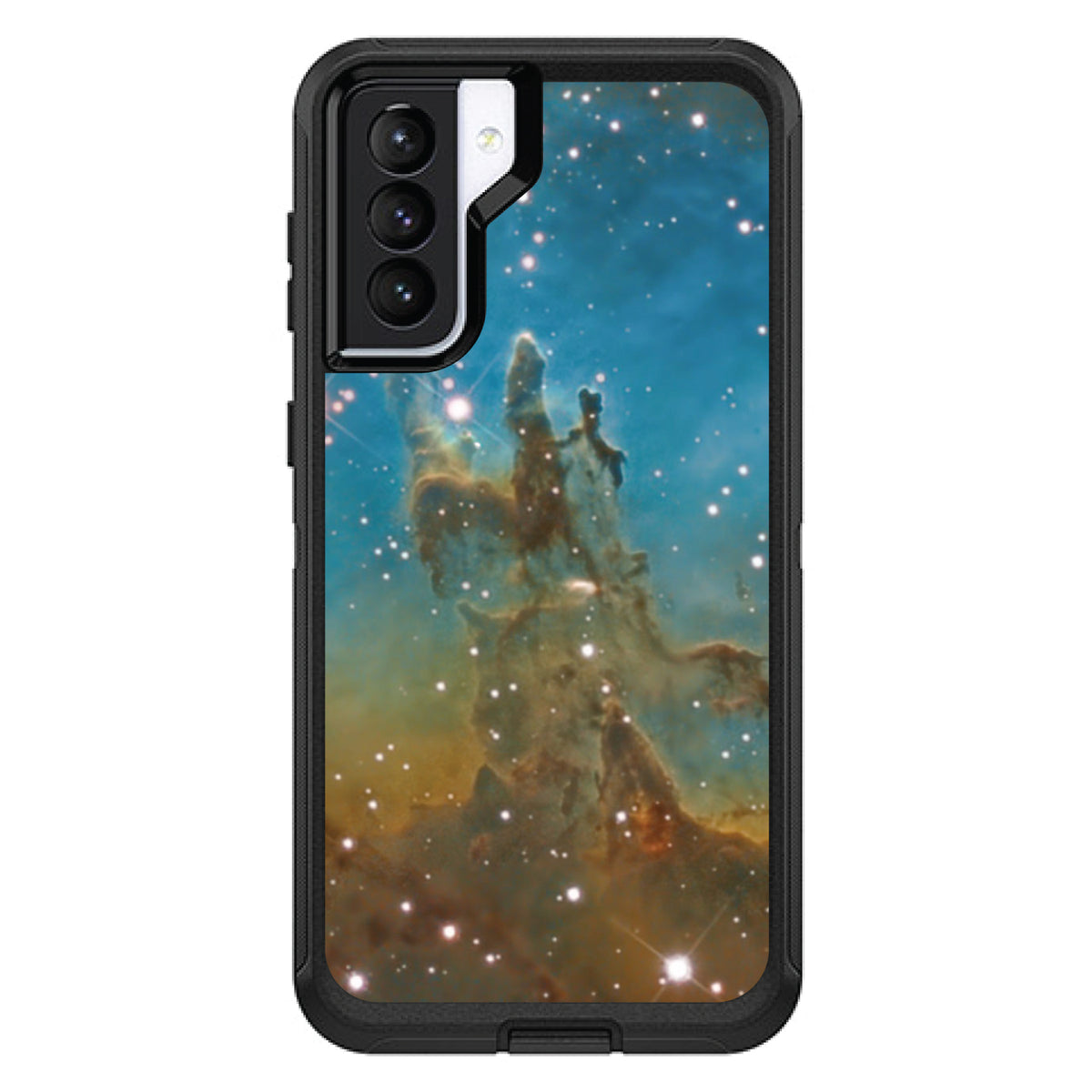 Eagle Nebula Blue Green OtterBox Defender Case for iPhone & Galaxy, view 6