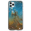 Eagle Nebula Blue Green Clear Shockproof iPhone Case