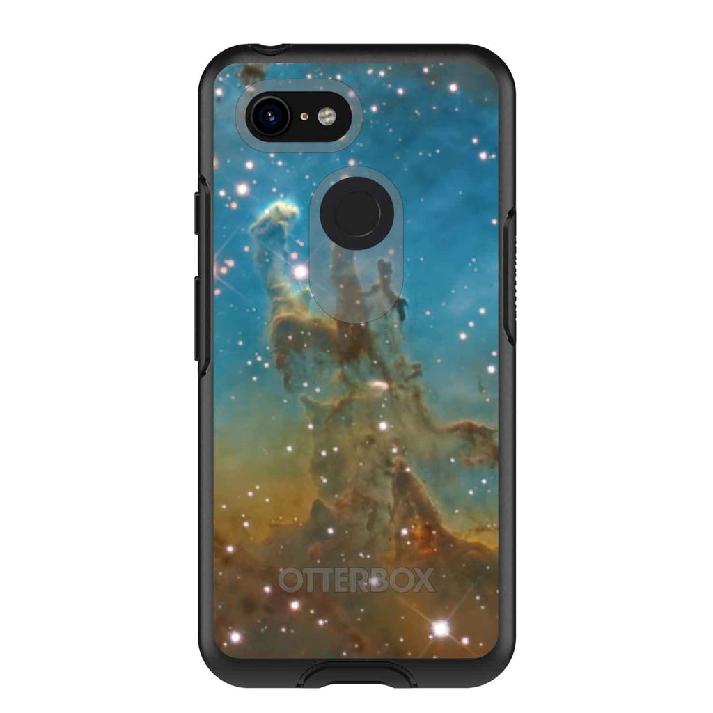 Eagle Nebula Blue Green OtterBox Symmetry Case for iPhone & Galaxy, view 15