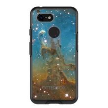 DistinctInk™ OtterBox Symmetry Series Case for Apple iPhone / Samsung Galaxy / Google Pixel - Eagle Nebula Blue Green