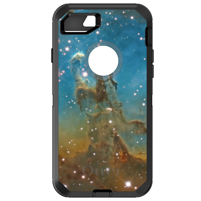 DistinctInk™ OtterBox Defender Series Case for Apple iPhone / Samsung Galaxy / Google Pixel - Eagle Nebula Blue Green