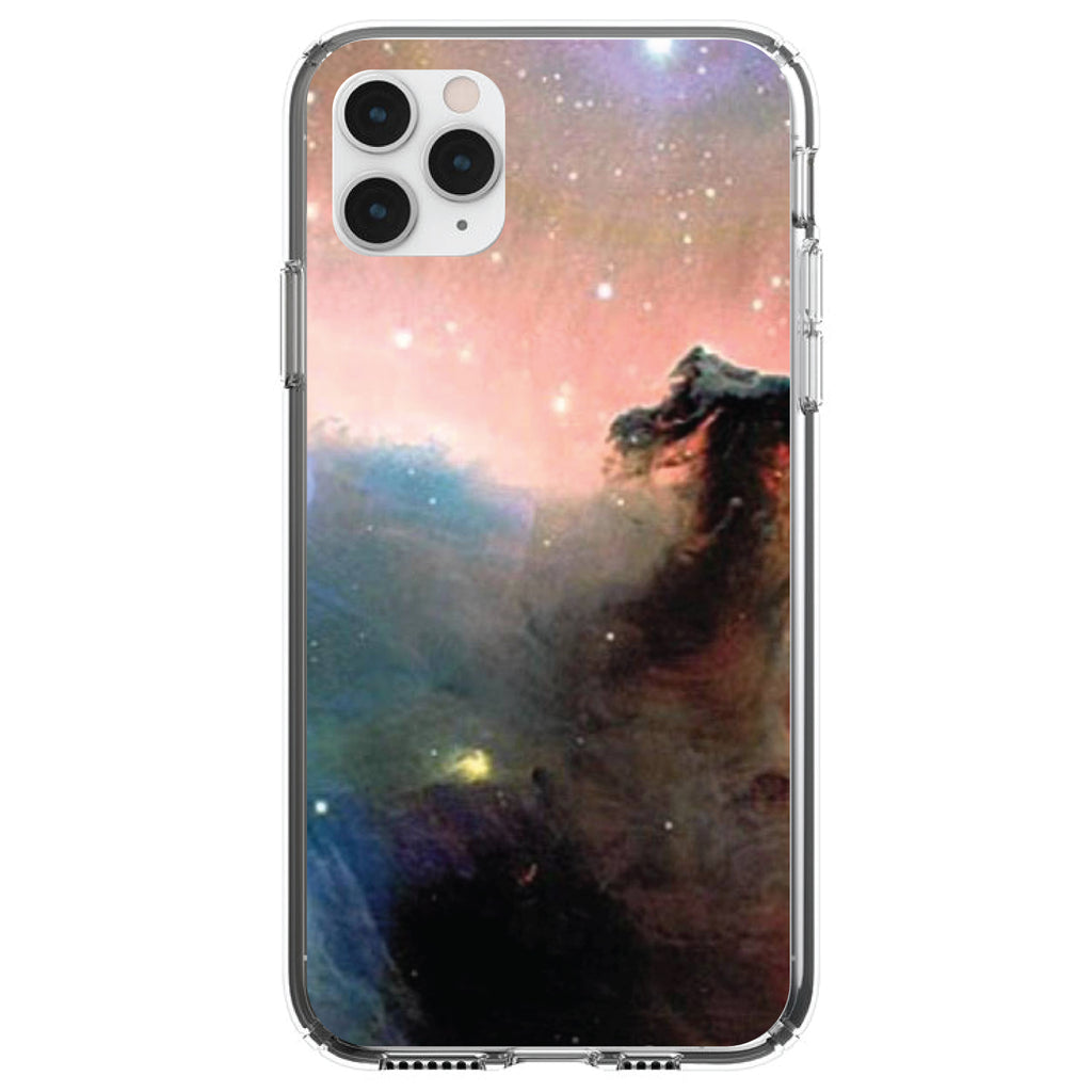 Horsehead Nebula Stars Clear Shockproof iPhone Case