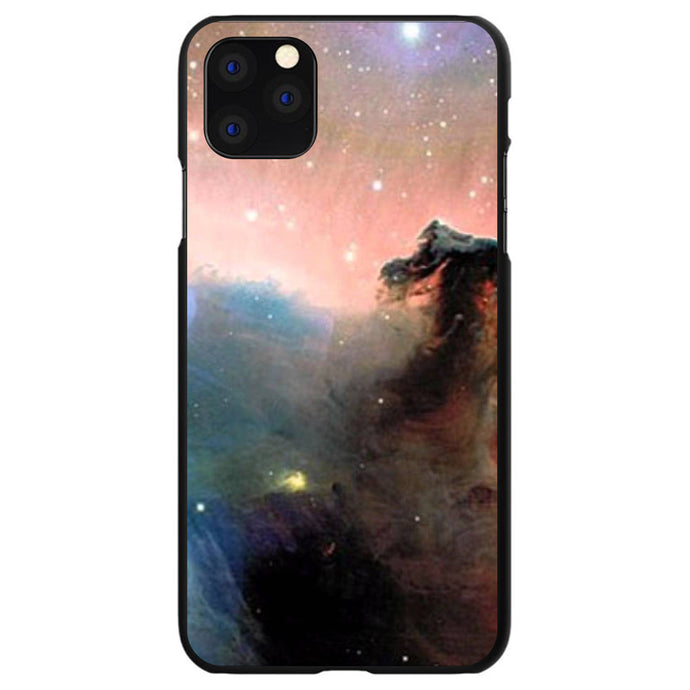 DistinctInk® Hard Plastic Snap-On Case for Apple iPhone or Samsung Galaxy - Horsehead Nebula Stars