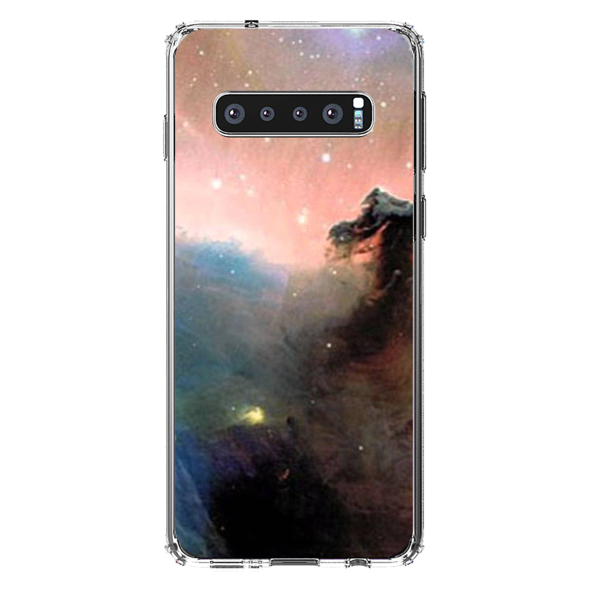 Horsehead Nebula Stars Clear Shockproof iPhone Case, view 17