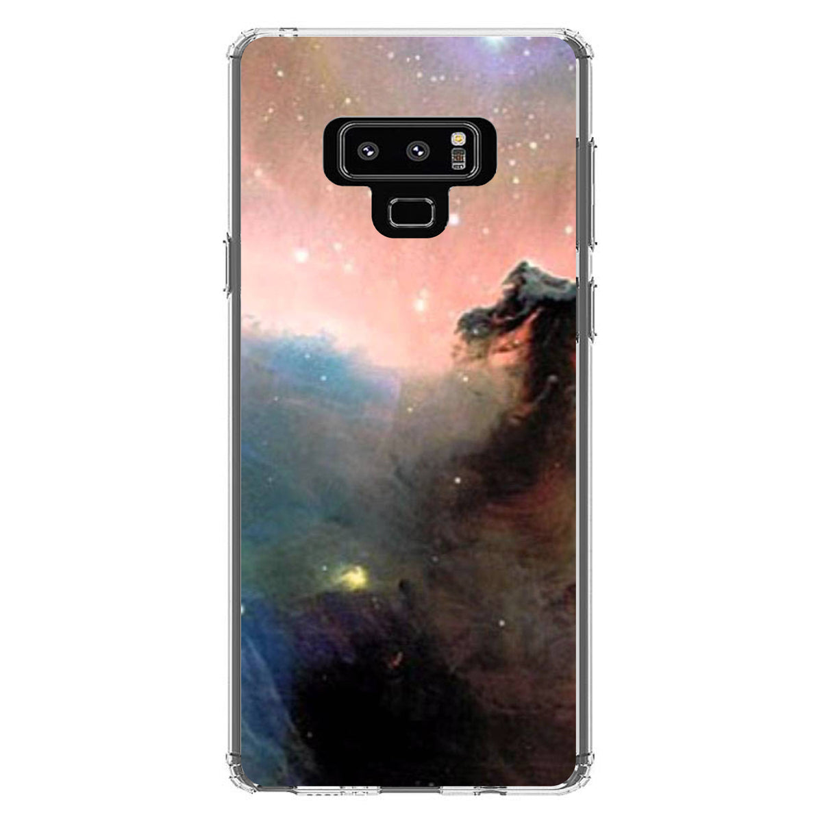Horsehead Nebula Stars Clear Shockproof iPhone Case, view 11