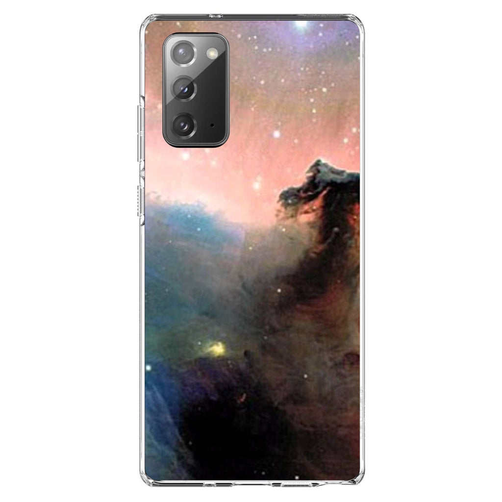 Horsehead Nebula Stars Clear Shockproof iPhone Case, view 7