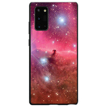 DistinctInk® Hard Plastic Snap-On Case for Apple iPhone or Samsung Galaxy - Horsehead Nebula Pink