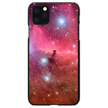 DistinctInk® Hard Plastic Snap-On Case for Apple iPhone or Samsung Galaxy - Horsehead Nebula Pink