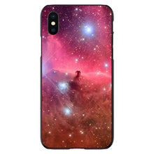 DistinctInk® Hard Plastic Snap-On Case for Apple iPhone or Samsung Galaxy - Horsehead Nebula Pink