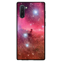 DistinctInk® Hard Plastic Snap-On Case for Apple iPhone or Samsung Galaxy - Horsehead Nebula Pink