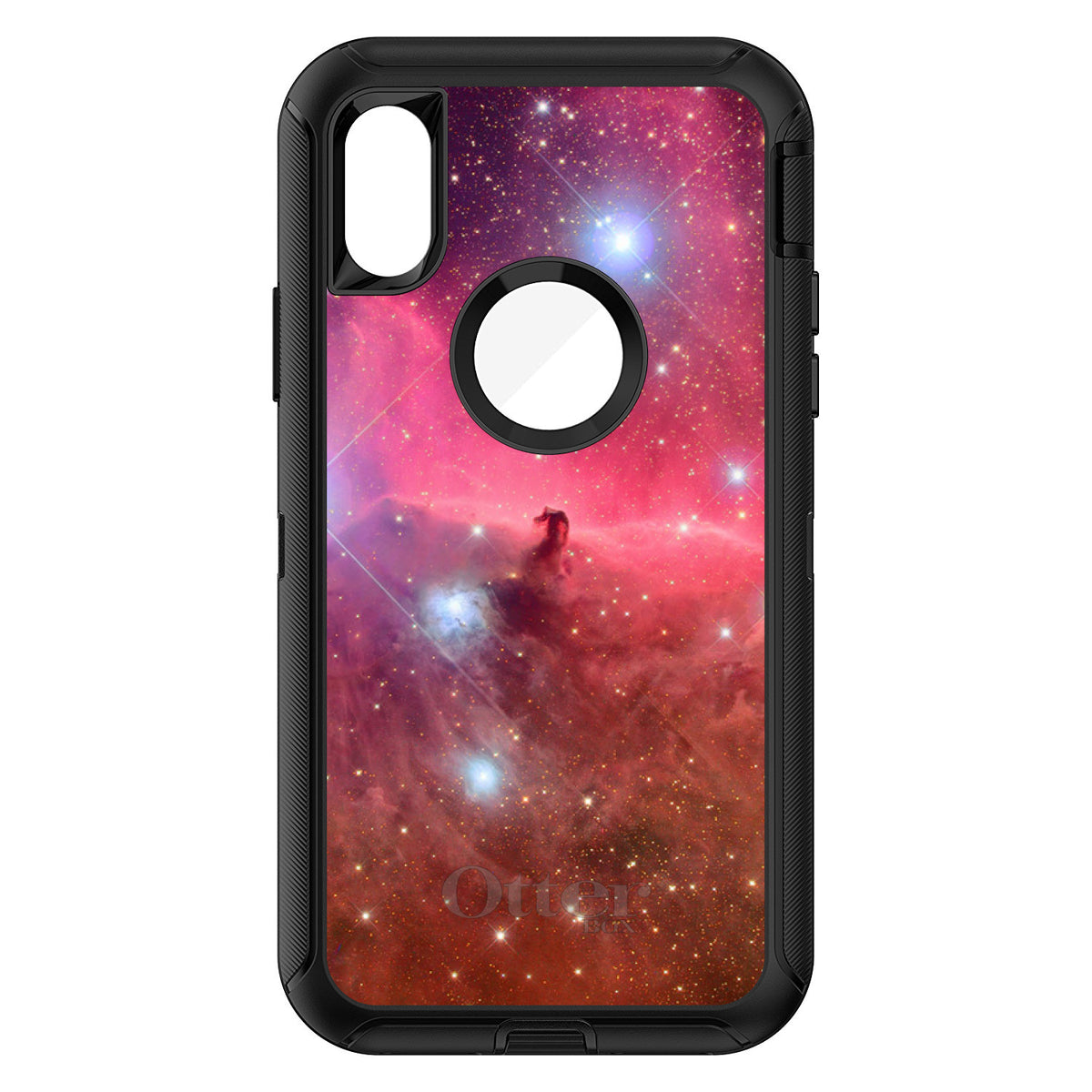 Horsehead Nebula Pink OtterBox Defender Case for iPhone & Galaxy, view 3