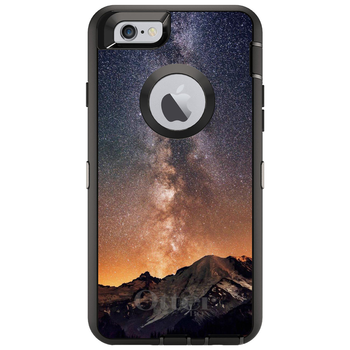 Milky Way Over Mountains OtterBox Defender Case for iPhone & Galaxy, view 4