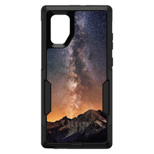 DistinctInk™ OtterBox Commuter Series Case for Apple iPhone or Samsung Galaxy - Milky Way Over Mountains