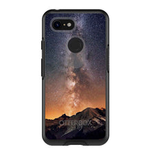 DistinctInk™ OtterBox Symmetry Series Case for Apple iPhone / Samsung Galaxy / Google Pixel - Milky Way Over Mountains