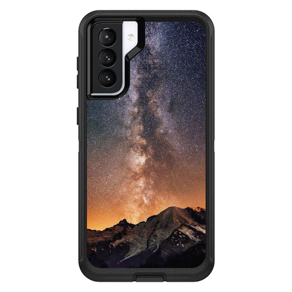 Milky Way Over Mountains OtterBox Defender Case for iPhone & Galaxy, view 6