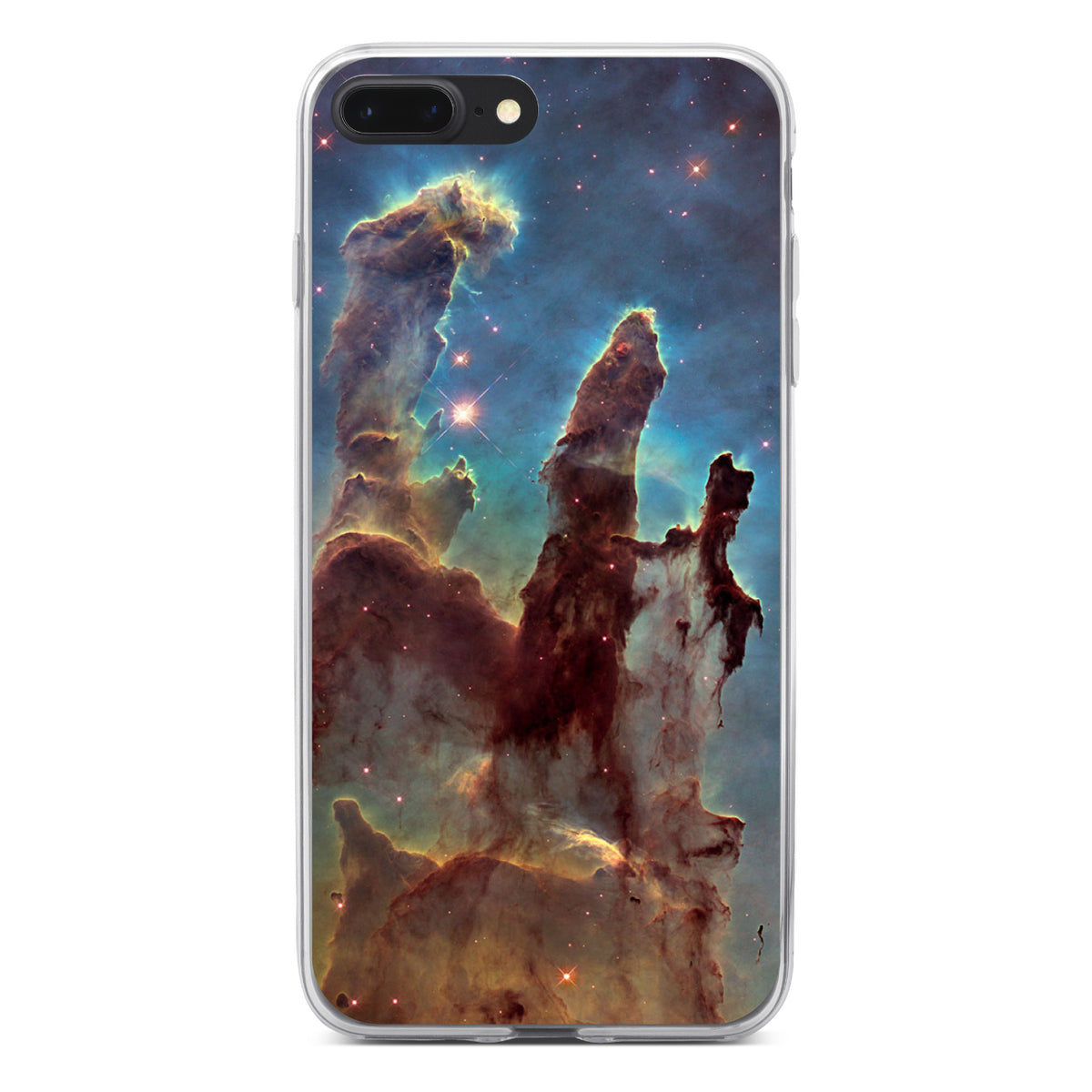 Pillars of Creation Clear Shockproof iPhone Case, view 6