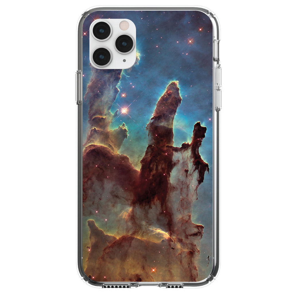 Pillars of Creation Clear Shockproof iPhone Case
