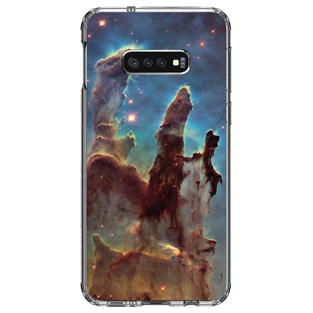 Pillars of Creation Clear Shockproof iPhone Case, view 18