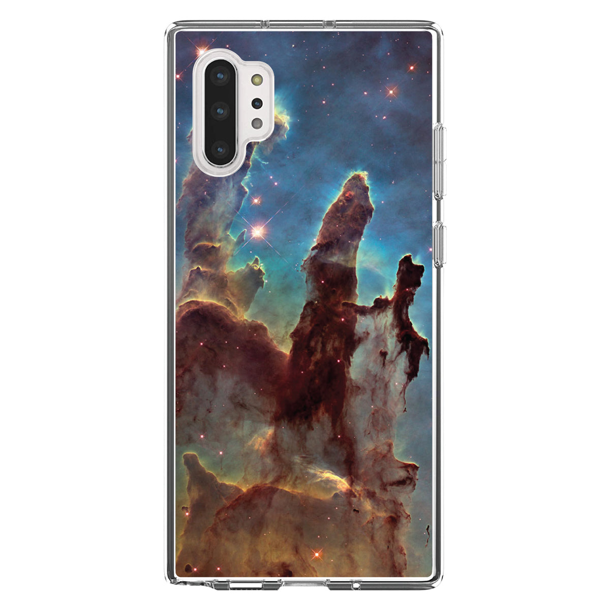 Pillars of Creation Clear Shockproof iPhone Case, view 10