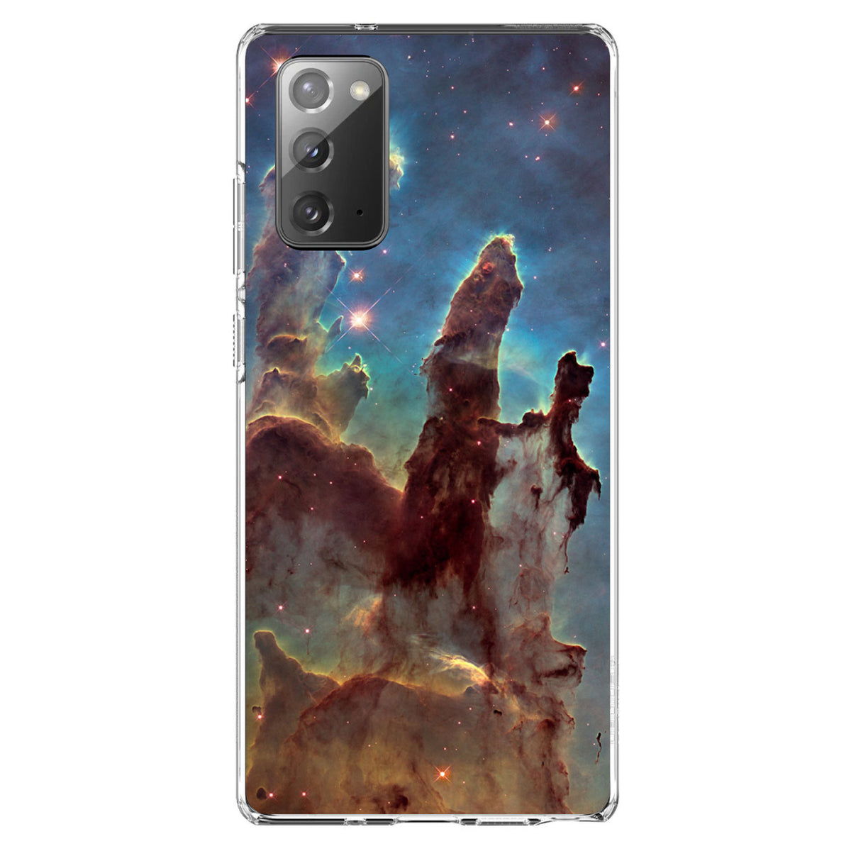 Pillars of Creation Clear Shockproof iPhone Case, view 7