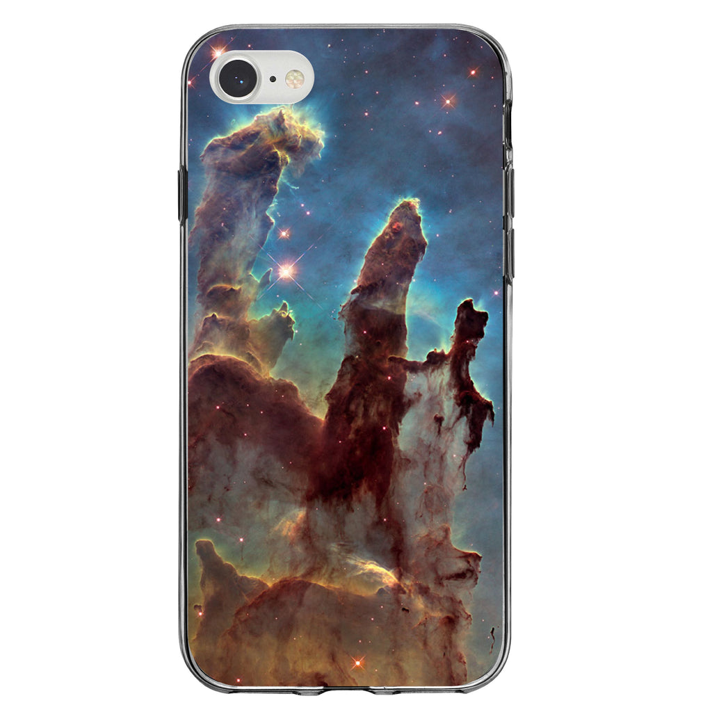 Pillars of Creation Clear Shockproof iPhone Case, view 5