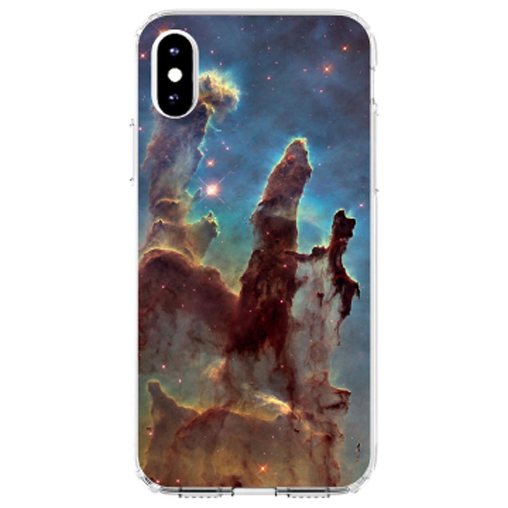 Pillars of Creation Clear Shockproof iPhone Case, view 3