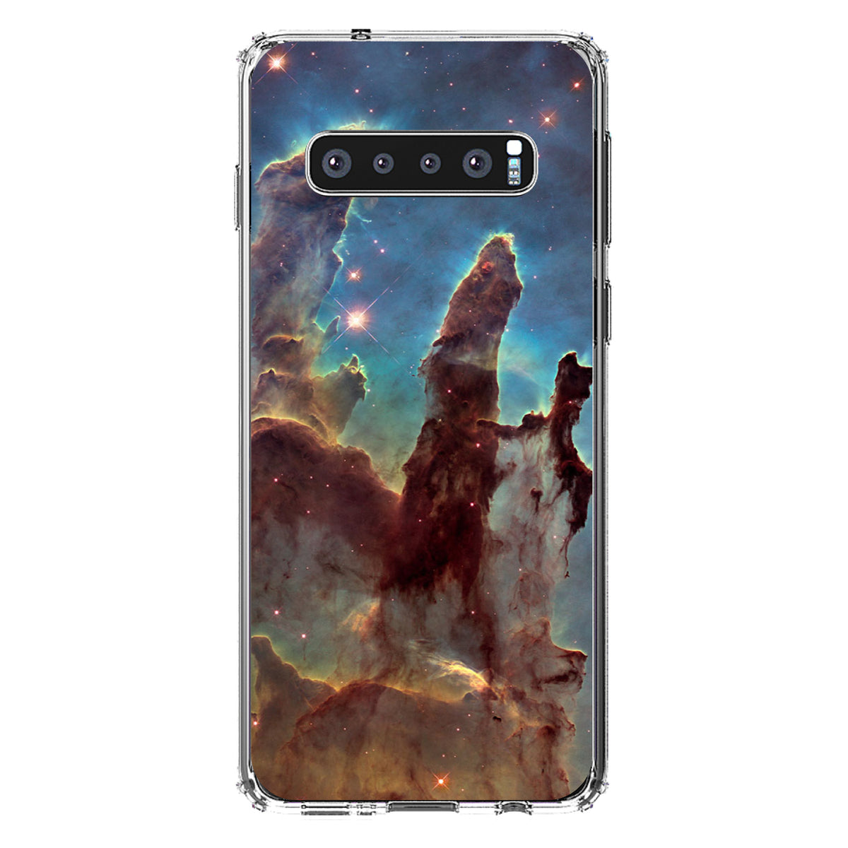 Pillars of Creation Clear Shockproof iPhone Case, view 17