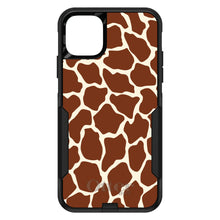 DistinctInk™ OtterBox Commuter Series Case for Apple iPhone or Samsung Galaxy - Brown Tan Beige Giraffe Skin Spots