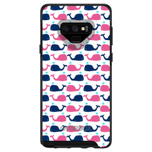 DistinctInk™ OtterBox Symmetry Series Case for Apple iPhone / Samsung Galaxy / Google Pixel - Pink Navy Cartoon Whales