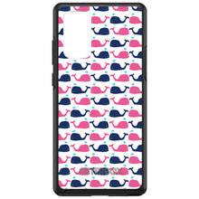 DistinctInk™ OtterBox Symmetry Series Case for Apple iPhone / Samsung Galaxy / Google Pixel - Pink Navy Cartoon Whales