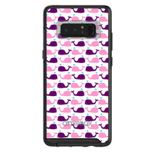 DistinctInk™ OtterBox Symmetry Series Case for Apple iPhone / Samsung Galaxy / Google Pixel - Purple Pink Cartoon Whales