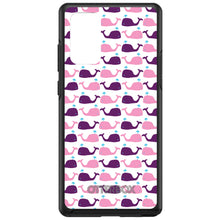 DistinctInk™ OtterBox Symmetry Series Case for Apple iPhone / Samsung Galaxy / Google Pixel - Purple Pink Cartoon Whales