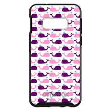 DistinctInk™ OtterBox Symmetry Series Case for Apple iPhone / Samsung Galaxy / Google Pixel - Purple Pink Cartoon Whales