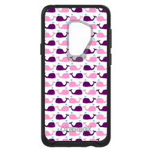 DistinctInk™ OtterBox Symmetry Series Case for Apple iPhone / Samsung Galaxy / Google Pixel - Purple Pink Cartoon Whales