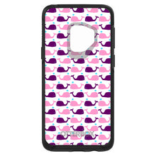 DistinctInk™ OtterBox Symmetry Series Case for Apple iPhone / Samsung Galaxy / Google Pixel - Purple Pink Cartoon Whales