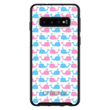 DistinctInk™ OtterBox Symmetry Series Case for Apple iPhone / Samsung Galaxy / Google Pixel - Blue Pink Cartoon Whales
