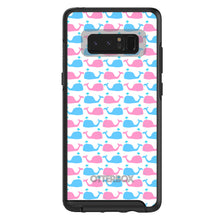 DistinctInk™ OtterBox Symmetry Series Case for Apple iPhone / Samsung Galaxy / Google Pixel - Blue Pink Cartoon Whales