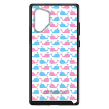 DistinctInk™ OtterBox Symmetry Series Case for Apple iPhone / Samsung Galaxy / Google Pixel - Blue Pink Cartoon Whales