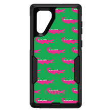 DistinctInk™ OtterBox Commuter Series Case for Apple iPhone or Samsung Galaxy - Green Pink Alligators